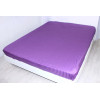 MirSon Простирадло на гумці 30-0009 Purple сатин-страйп  150х190 см (2200005250990) - зображення 1