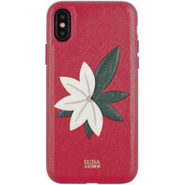 Luna Aristo Phyllis Case Red for iPhone X (LA-IPXSPPHY-RED)