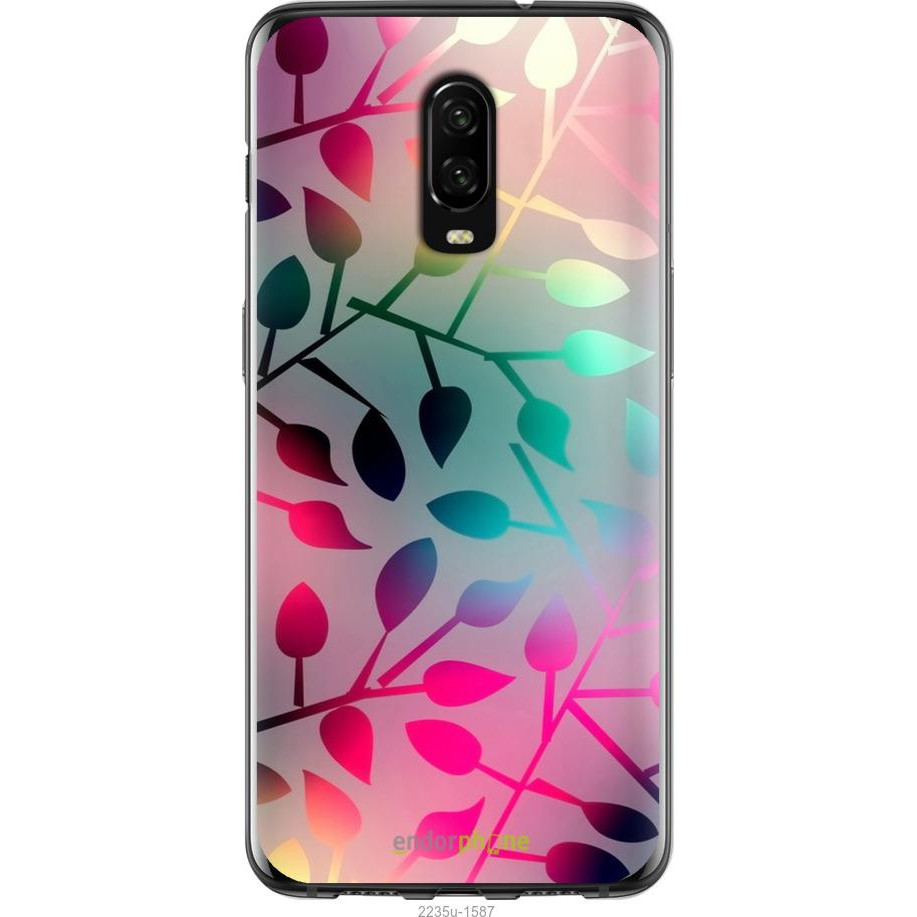 Endorphone Чехол на OnePlus 6T Листья 2235u-1587-38754 - зображення 1