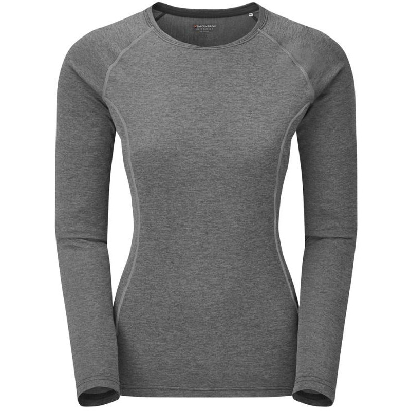 Montane Футболка жіноча  Female Dart Long Sleeve T-Shirt Nordic Grey (FDRLSNOG), Розмір S - зображення 1