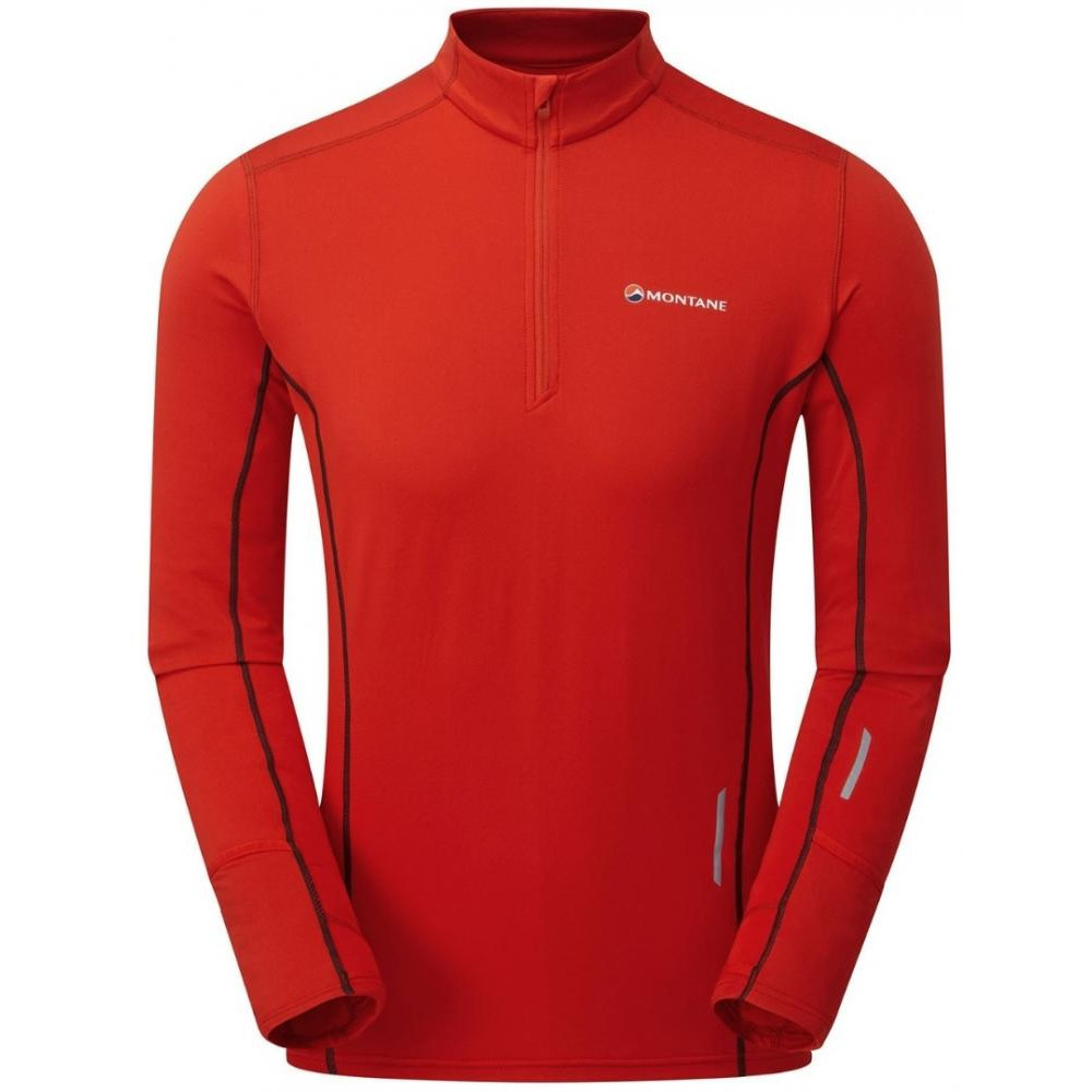 Montane Фліс чоловічий  Dragon Pull-On Flag Red (MDRPOFLA), Розмір M - зображення 1