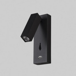 MJ-Light Настенный светильник MJ READER USB 3200K BK 15015