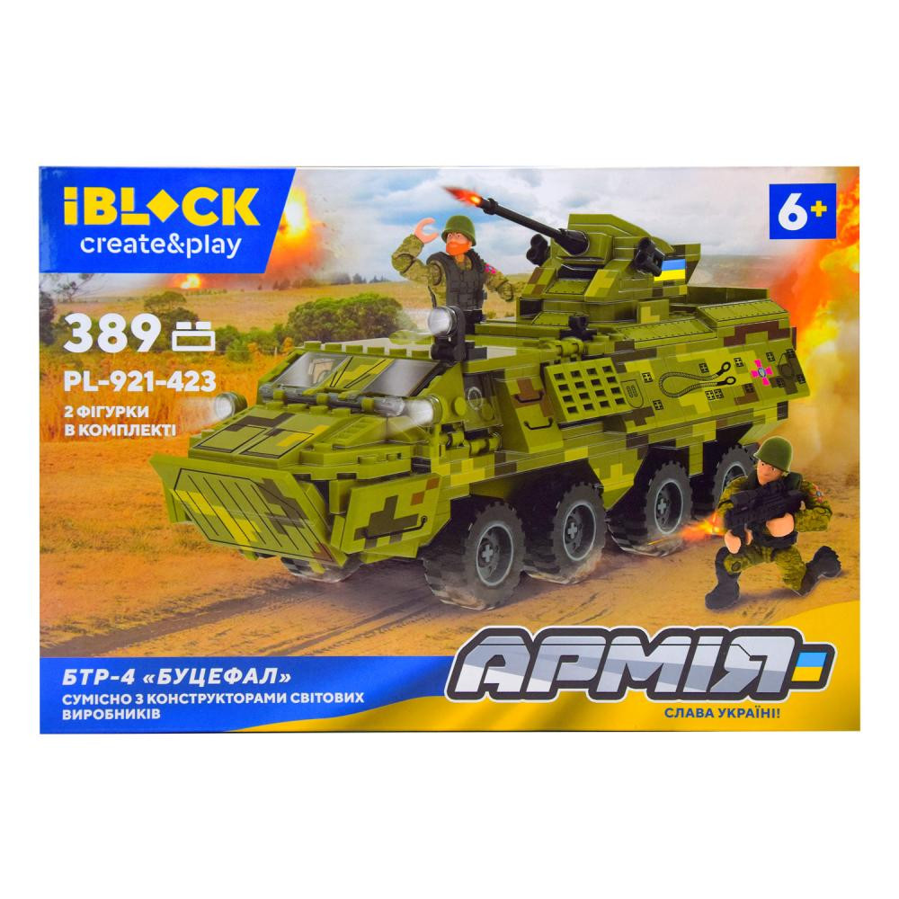 Iblock БТР-4 Буцефал 389 деталей (PL-921-423) - зображення 1