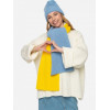 SVTR Комплект (шапка + шарф)  933 190 см Жовто-блакитний (0933000027) - зображення 1