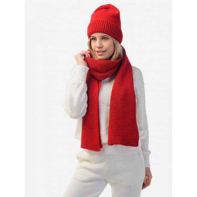 SVTR Набор (шапка + шарф)  933 One Size Красный (0933000034) - зображення 1