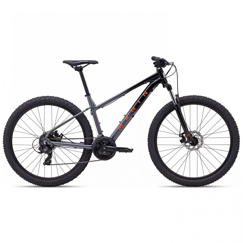 Marin Wildcat Trail 1 2022 / рама 43см gloss black/charcoal/coral (SKE-11-55) - зображення 1