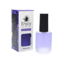 Enjoy Professional Олія для кутикули  Purple Cuticle oil c ароматом Квітів 15 мл (4820000243209)