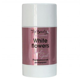 Top Beauty Парфумований дезодорант  White flowers із пробіотиком 50 мл