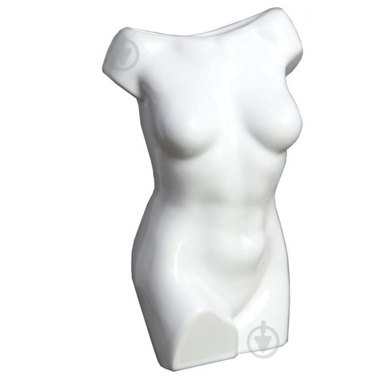 Резон Ваза керамічна  Афродіта V017Х01 18 см білий (3210937712090) - зображення 1