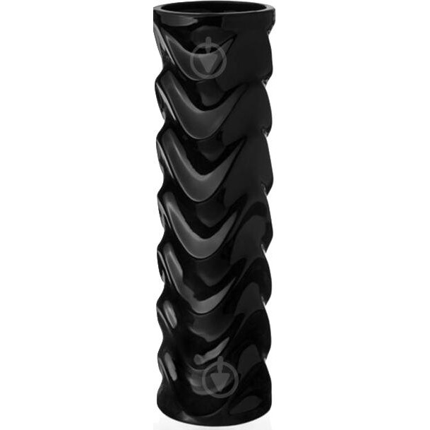Eterna Сeramics Ваза керамічна  0005 хвиля 29 см чорний - зображення 1