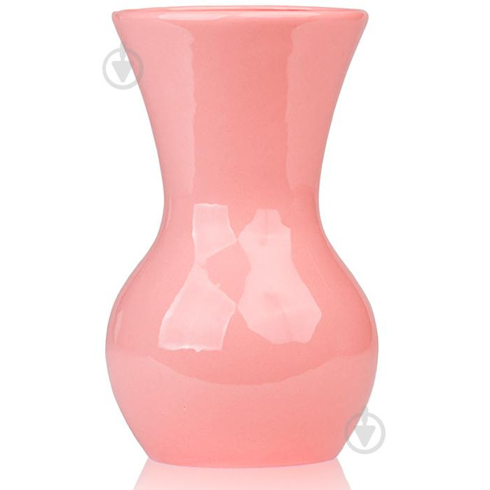 Eterna Сeramics Ваза керамічна  CN 102-1 19 см рожевий - зображення 1