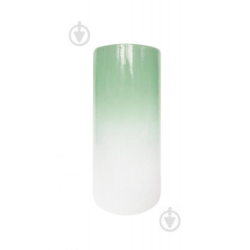 Eterna Сeramics Ваза керамічна  Harmony (4001) 24 см біла із зеленим - зображення 1