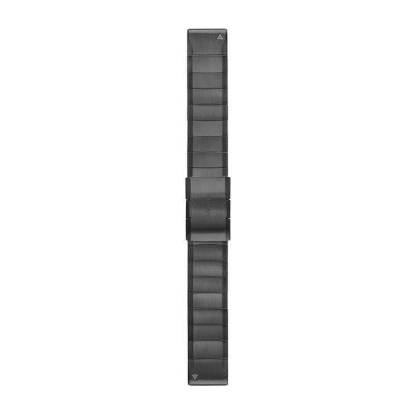Garmin Ремінець для годинника  fenix 5/5 plus/6 QuickFit® 22mm Carbon Gray DLC Titanium - зображення 1