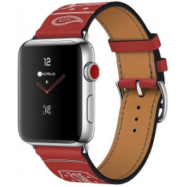 COTEetCI W13 Fashion Leather Red (WH5218-RD) for Apple Watch 38/40/41mm