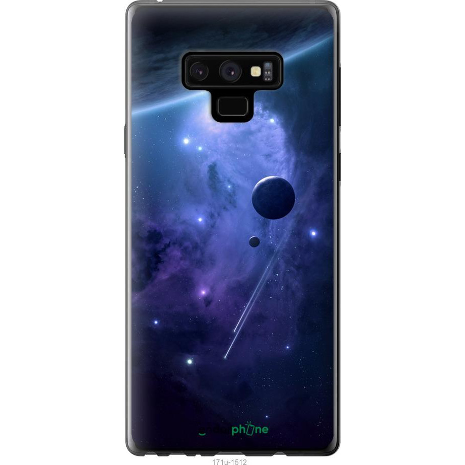 Endorphone Силіконовий чохол на Samsung Galaxy Note 9 N960F Планети в синьому космосі 171u-1512-38754 - зображення 1