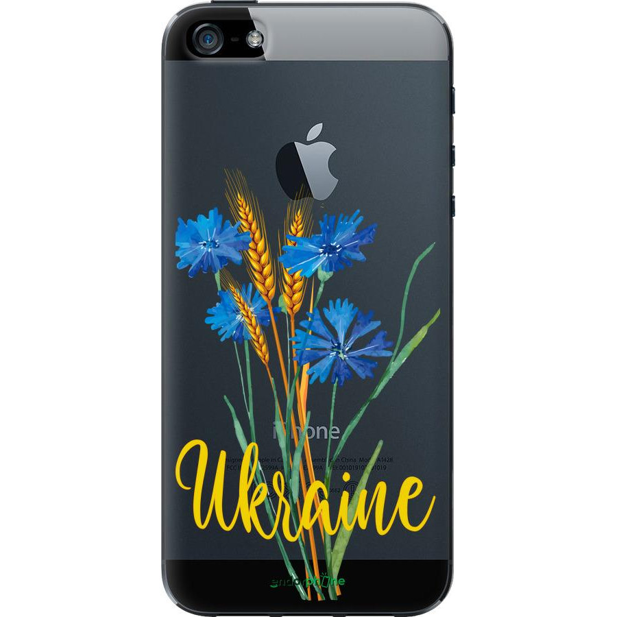 Endorphone Силіконовий чохол на Apple iPhone 5s Ukraine v2 5445u-21-38754 - зображення 1