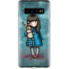 Endorphone Силіконовий чохол на Samsung Galaxy S10 Дівчинка з зайчиком 915u-1640-38754 - зображення 1