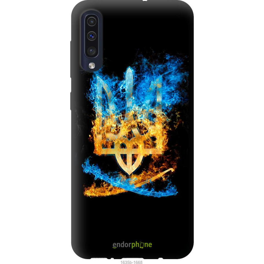 Endorphone TPU чорний чохол на Samsung Galaxy A30s A307F Герб 1635b-1804-38754 - зображення 1