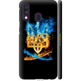   Endorphone 3D пластиковий матовий чохол на Samsung Galaxy A40 2019 A405F Герб 1635m-1672-38754