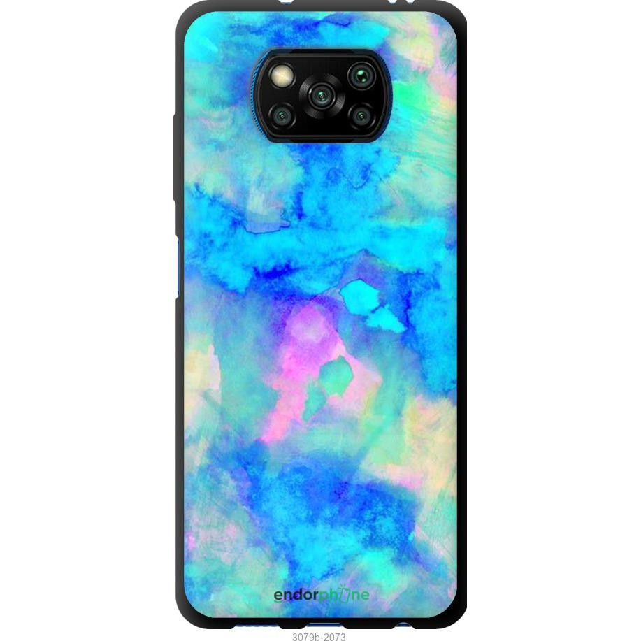 Endorphone TPU чорний чохол на Xiaomi Poco X3 Фарби v2 3079b-2073-38754 - зображення 1