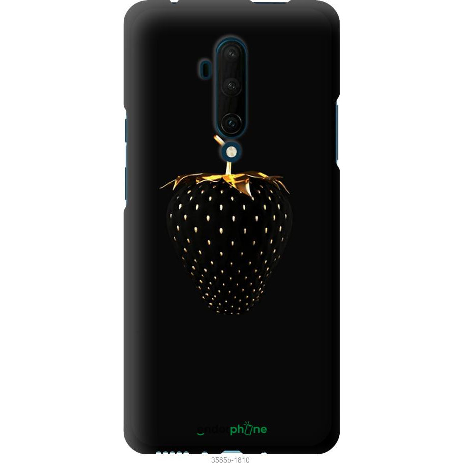 Endorphone TPU чорний чохол на OnePlus 7T Pro Чорна полуниця 3585b-1810-38754 - зображення 1