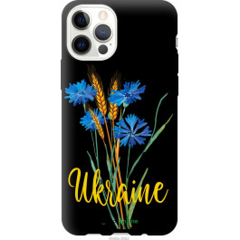 Endorphone TPU чорний чохол на Apple iPhone 12 Ukraine v2 5445b-2053-38754