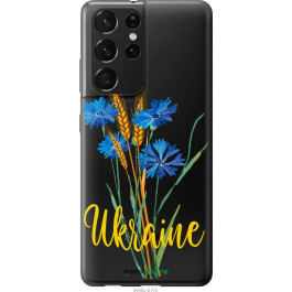 Endorphone 2D пластиковий чохол на Samsung Galaxy S21 Ultra (5G) Ukraine v2 5445t-2116-38754