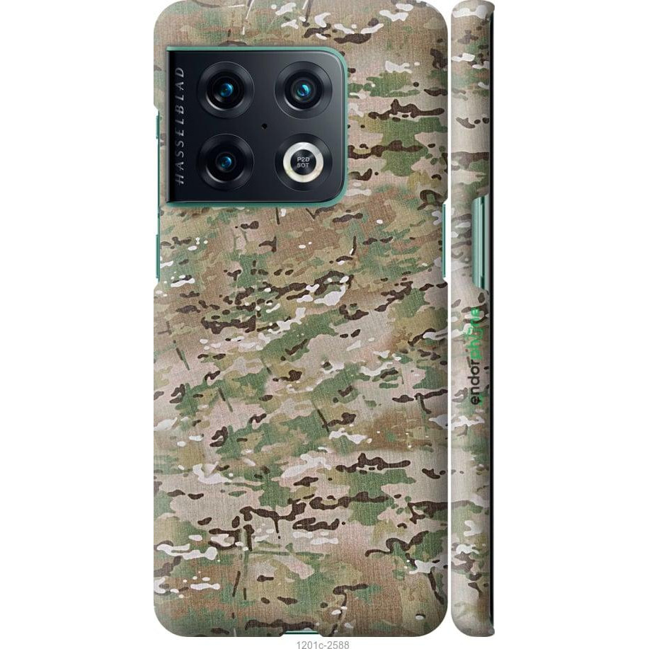 Endorphone 3D пластиковий матовий чохол на OnePlus 10 Pro Камуфляж v5 1201m-2588-38754 - зображення 1