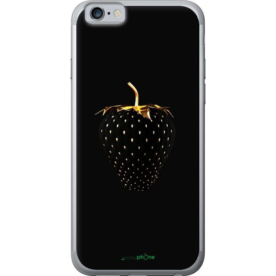 Endorphone 2D пластиковий чохол на Apple iPhone 6s Чорна полуниця 3585t-90-38754 - зображення 1