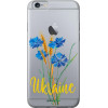 Endorphone 2D пластиковий чохол на Apple iPhone 6s Ukraine v2 5445t-90-38754 - зображення 1
