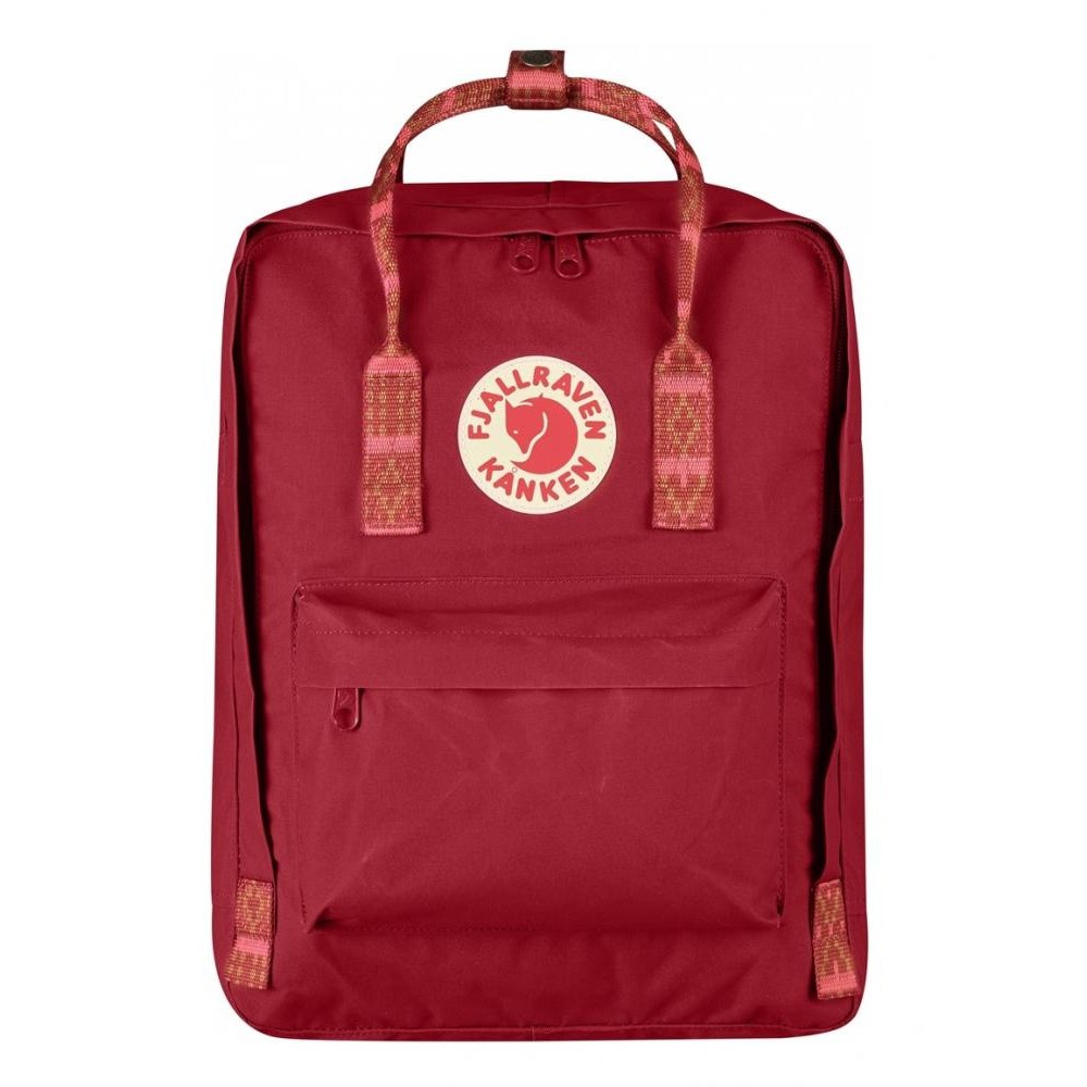 Fjallraven Kanken / Deep Red-Folk Pattern (F23510.325-903) - зображення 1