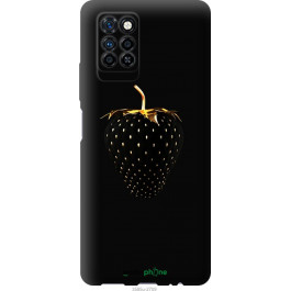   Endorphone Силіконовий чохол на Infinix Note 10 Pro Чорна полуниця 3585u-2709-38754