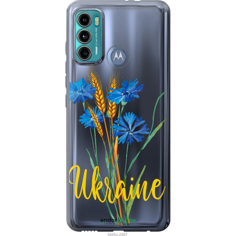 Endorphone Силіконовий чохол на Motorola G60 Ukraine v2 5445u-2467-38754 - зображення 1