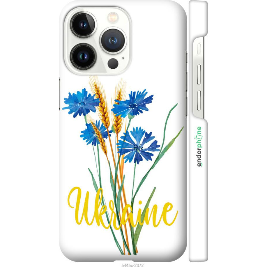 Endorphone 3D пластиковий матовий чохол на Apple iPhone 13 Pro Ukraine v2 5445m-2372-38754 - зображення 1