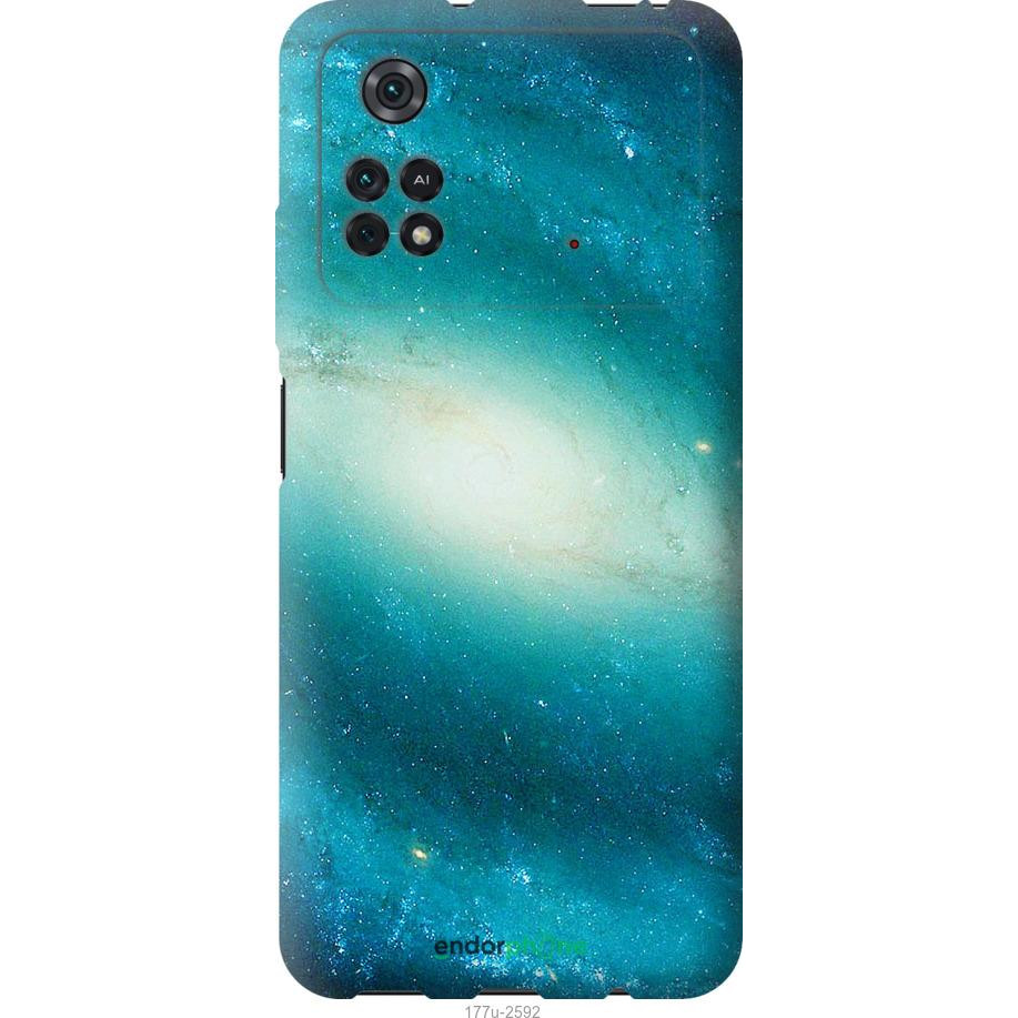 Endorphone Силіконовий чохол на Xiaomi Poco M4 Pro Блакитна галактика 177u-2592-38754 - зображення 1