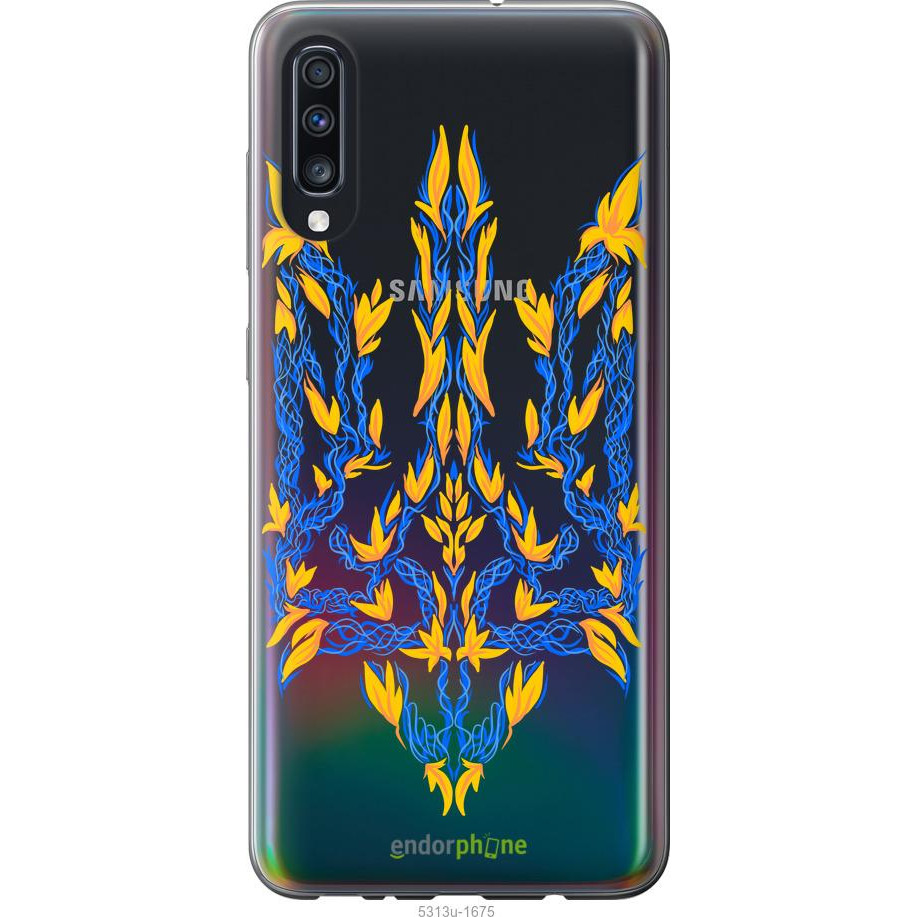 Endorphone Силіконовий чохол на Samsung Galaxy A70 2019 A705F Герб України v3 5313u-1675-38754 - зображення 1