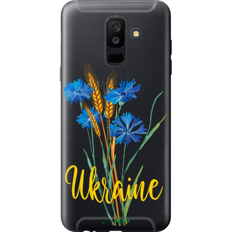 Endorphone Силіконовий чохол на Samsung Galaxy A6 Plus 2018 Ukraine v2 5445u-1495-38754 - зображення 1