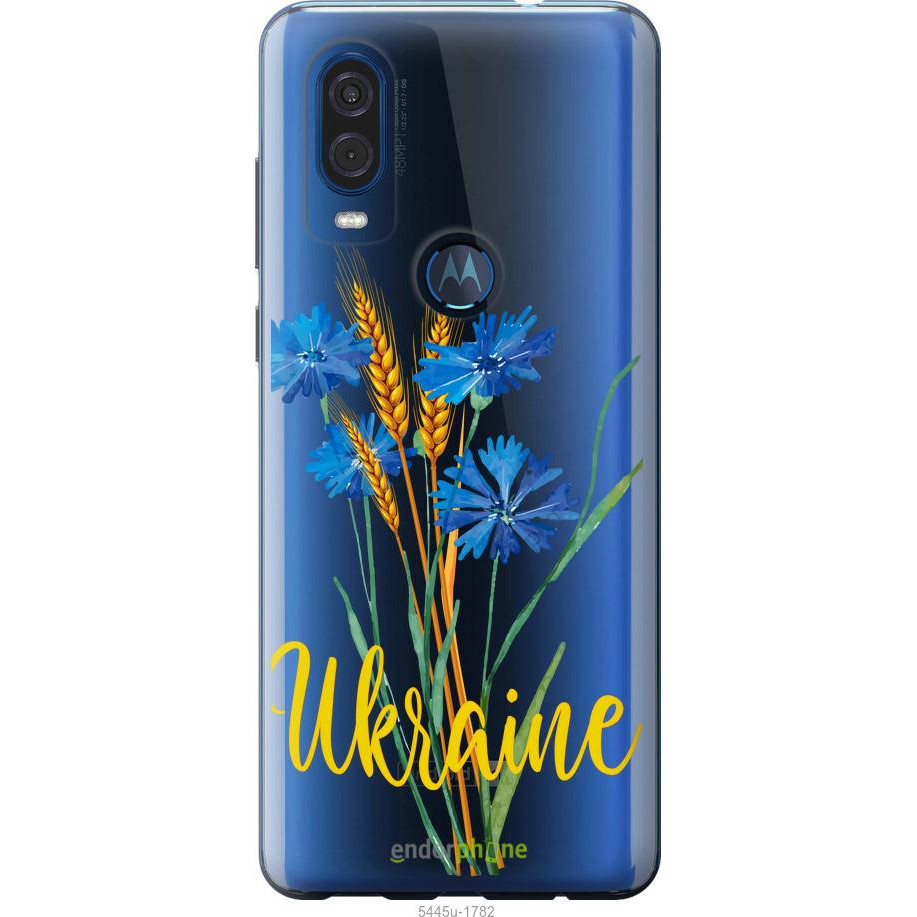 Endorphone Силіконовий чохол на Motorola One Vision Ukraine v2 5445u-1782-38754 - зображення 1