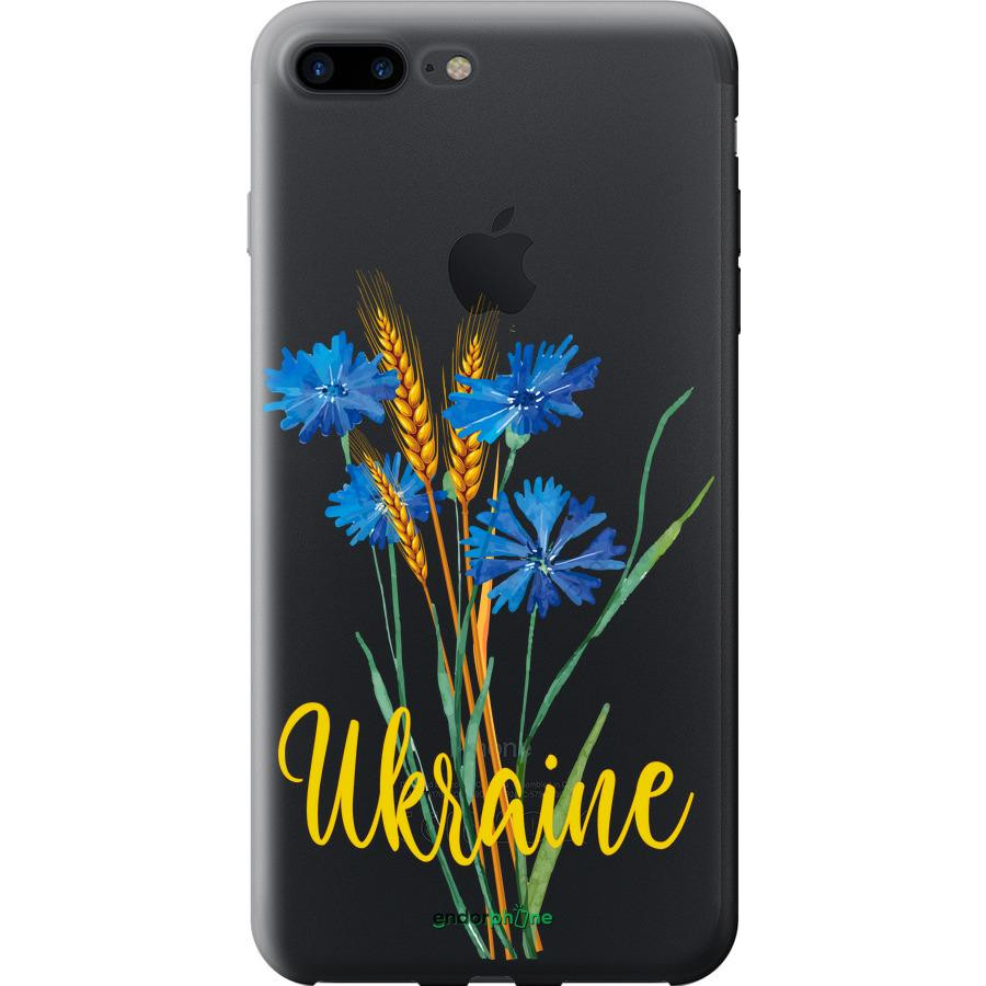 Endorphone Силіконовий чохол на Apple iPhone 8 Plus Ukraine v2 5445u-1032-38754 - зображення 1