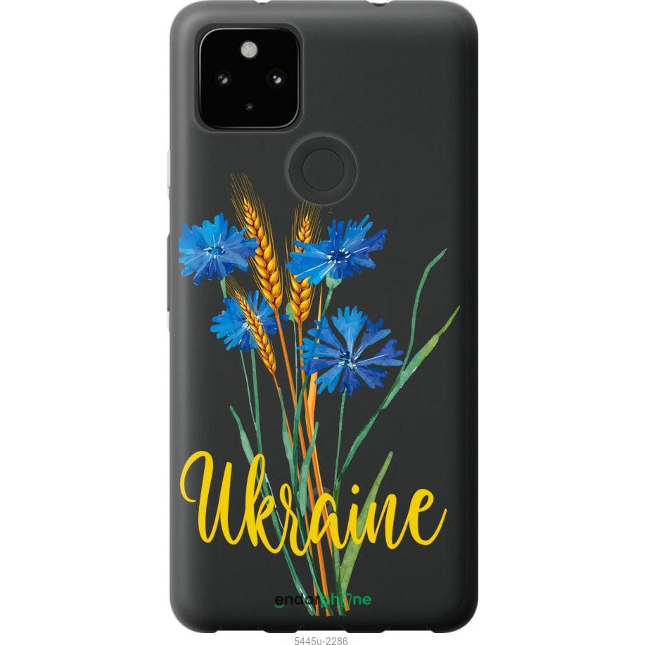 Endorphone Силіконовий чохол на Google Pixel 5A Ukraine v2 5445u-2286-38754 - зображення 1