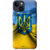 Endorphone Силіконовий чохол на Apple iPhone 14 Прапор та герб України 375u-2648-38754 - зображення 1