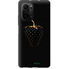 Endorphone TPU чорний чохол на Xiaomi Poco F3 Чорна полуниця 3585b-2280-38754 - зображення 1
