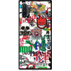 Endorphone TPU чорний чохол на Samsung Galaxy Note 10 Plus Many different logos 4022b-1756-38754 - зображення 1
