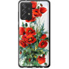 Endorphone TPU чорний чохол на Samsung Galaxy A72 A725F Маки 523b-2247-38754 - зображення 1