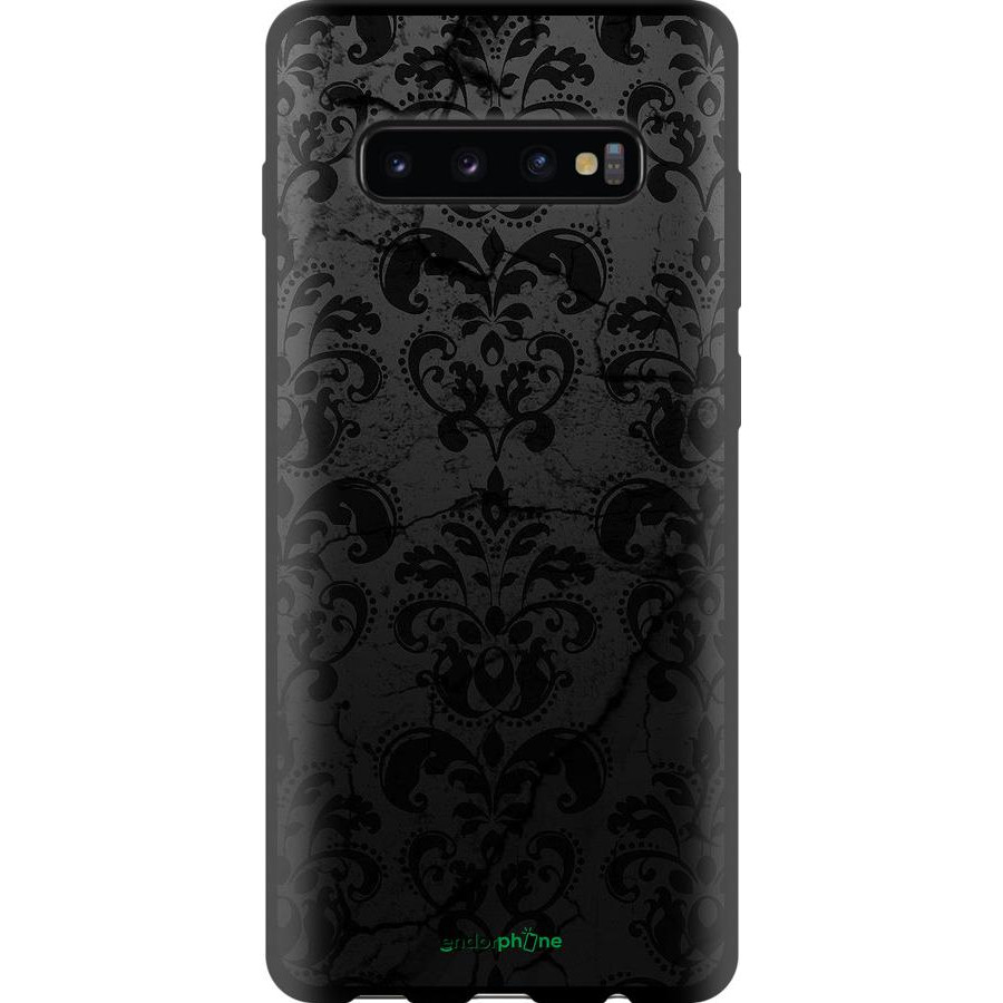 Endorphone TPU чорний чохол на Samsung Galaxy S10 Plus візерунок чорний 1612b-1649-38754 - зображення 1