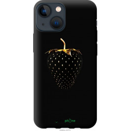 Endorphone TPU чорний чохол на Apple iPhone 13 Mini Чорна полуниця 3585b-2373-38754