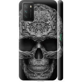   Endorphone 3D пластиковий матовий чохол на Xiaomi Poco M3 skull-ornament 4101m-2200-38754