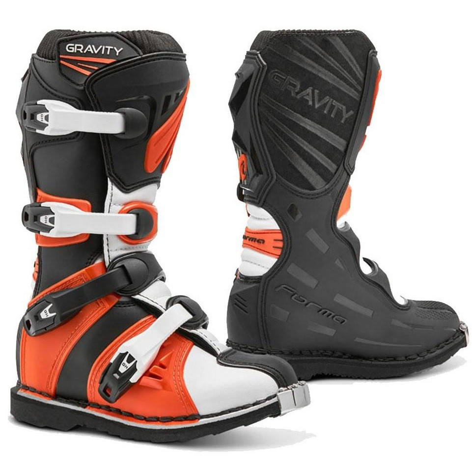 FORMA boots Мотоботинки детские Forma Gravity черный/оранжевый, 36 - зображення 1