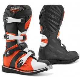 FORMA boots Мотоботинки детские Forma Gravity черный/оранжевый, 36