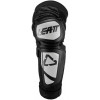 LEATT Мотонаколенники  Knee-Shin Guard EXT White-Black L-XL - зображення 3